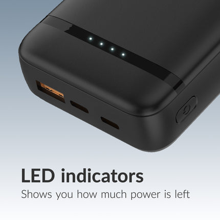 Mobilize Power Bank 20000Mah Pd 20W Black