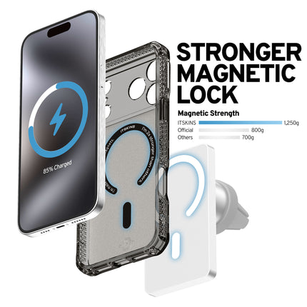 Itskins Level 2 Hybridmagfrost_R For Apple Iphone 17 Pro Black