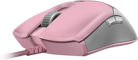 Razer Viper Ultralight – Quartz Pink | Ultralichte Ambidextere Gaming Muis met 16K DPI & RGB