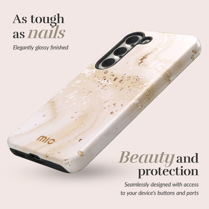 Mio By Mobilize Mio Gold Marble Magsafe Compatible For Samsung A36 5G/A56 5G