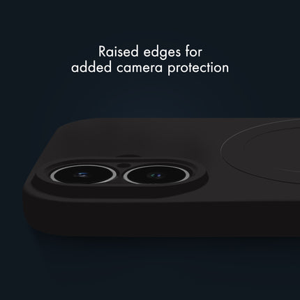 My Style Protective Flex Magsafe Compatible Case For Apple Iphone 16 Black