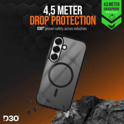 Striker X-Core - D3O Xtreme Impact Mag Case - Black - Samsung S25 5G