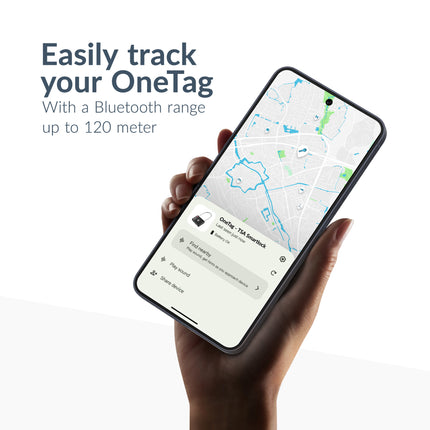 Beeep Onetag Apple Find My & Android Tracker - Anti-Loss Tsa Approved Smartlock - Black