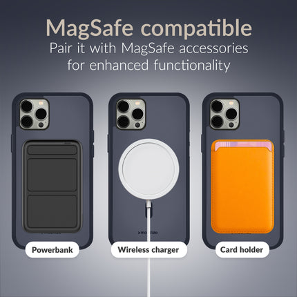 Mobilize Magsafe Compatible Hybrid Pro Case Apple Iphone 17 Pro Max Blue