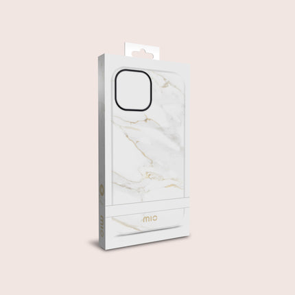 Mio By Mobilize Mio White Marble Magsafe Compatible For Iphone 17 Pro Max