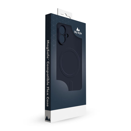 My Style Protective Flex Magsafe Compatible Case For Iphone 17 Pro Midnight Blue