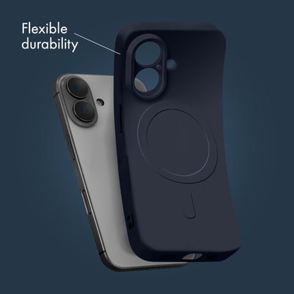 My Style Protective Flex Magsafe Compatible Case For Iphone 17 Pro Midnight Blue