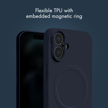 My Style Protective Flex Magsafe Compatible Case For Iphone 17 Pro Midnight Blue