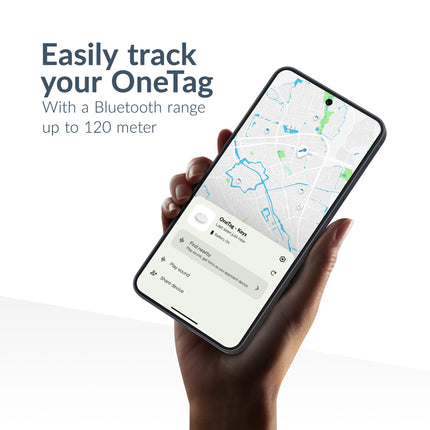 Beeep Onetag Apple Find My & Android Tracker Black & Bicycle Bell