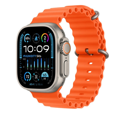 Apple Ocean Band for Apple Watch 44-45-49 mm – Orange
