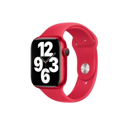 Stijlvol & Steunend: Apple Watch Sport Bandje 45mm in (PRODUCT)RED