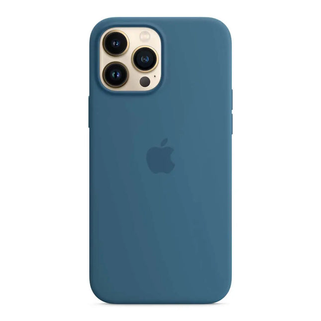 Apple iPhone 13 Pro Max Silicone hoesje met MagSafe - Blue Jay -Blauw