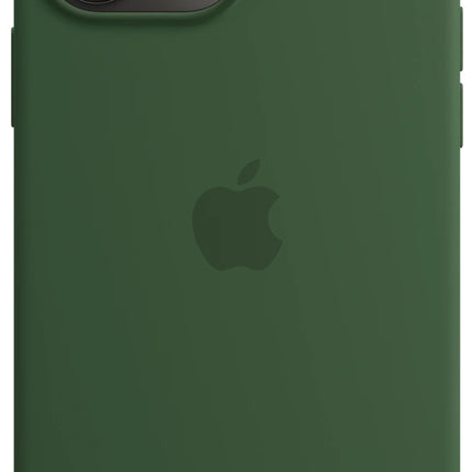 Apple iPhone 13 Pro Max Silicone hoesje met MagSafe - Klaver- Groen