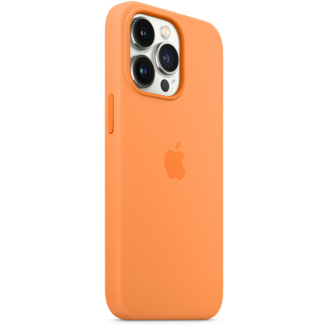 Apple iPhone 13 Pro Max Siliconen Case met MagSafe – Marigold - oranje