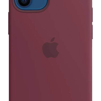 Apple iPhone 12 mini siliconen Hoes- paars
