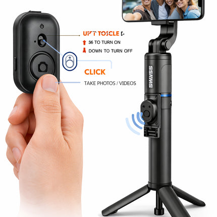 Selfie Tripod with Wireless Remote Control