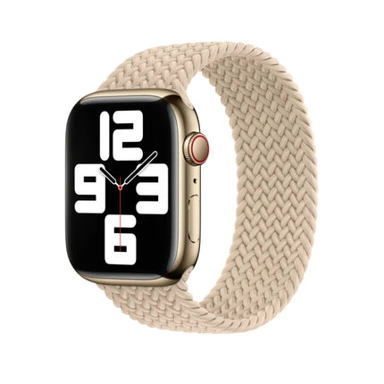 Apple Gevlochten Soloband voor Apple Watch – beige