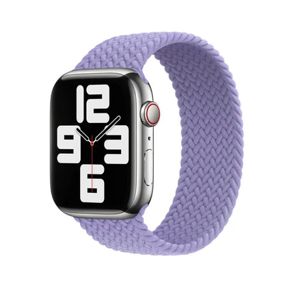 Apple Gevlochten Soloband voor Apple Watch |  Paars / Lila