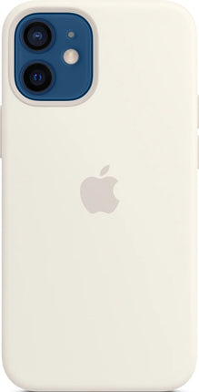 Apple Silicone Case with MagSafe for iPhone 12 mini – White