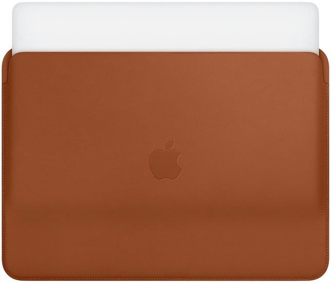 Apple MacBook Air en MacBook Pro 13-inch Leren Sleeve – Zadelbruin