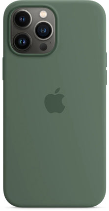 Apple  iPhone 13 Pro Max Siliconen hoesje met MagSafe – Eucalyptus (groen)