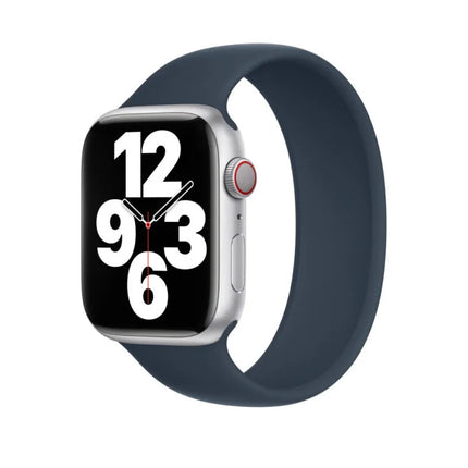 Apple siliconen solo loop band - blauw