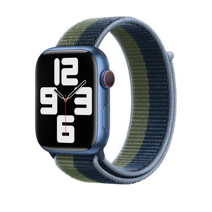 Apple Watch Sport Loop 41 mm – Abyss Blue/Moss Green