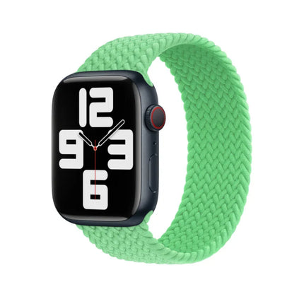 Apple watch gevlochten solo band - Groen