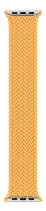Apple Gevlochten Soloband voor Apple Watch – Geel