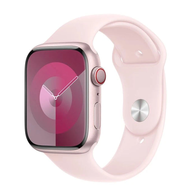 Apple Watch Sport Band 45 mm roze– Medium/Large