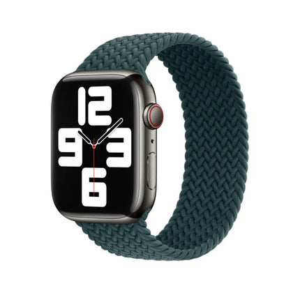 Apple Watch Braided Solo Loop – Rainforest Green