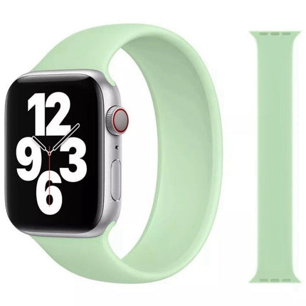 Apple siliconen band pistache groen