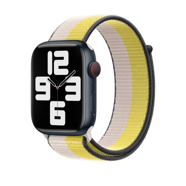 Apple Sport Loop voor Apple Watch 41 mm – Oat Milk/Lemon Zest