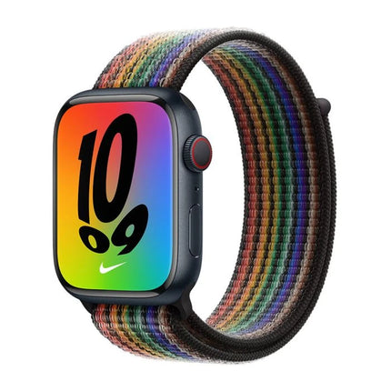Apple Sport Loop Nike pride editie | Zwart