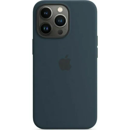 Apple iPhone 13 Pro Siliconen Case met MagSafe - Abyss Blauw