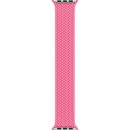 Apple watch gevlochten solo band - Roze- flamingo