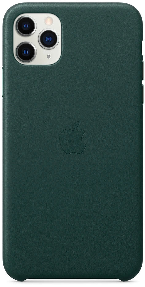 Apple iPhone 11 Pro Max Leren Hoesje – forest green