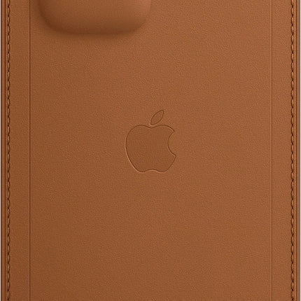 Apple iPhone 12/12 pro leren sleeve - Bruin