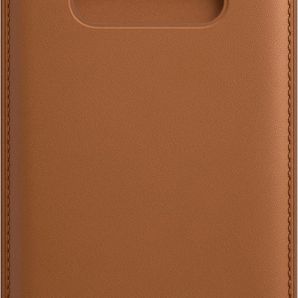Apple iPhone 12/12 pro leren sleeve - Bruin