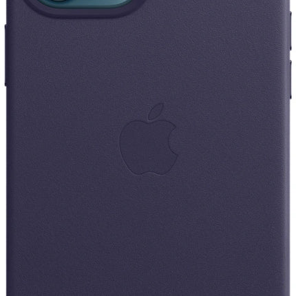 Apple iPhone 12 Pro Max Leren Hoesje met MagSafe – Deep Violet