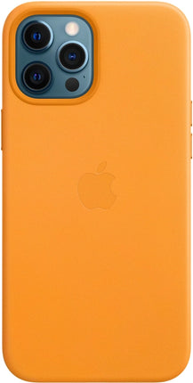 Apple iPhone 12/12 pro Apple leren case - oranje