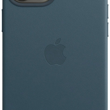 Apple Leather Case with MagSafe for iPhone 12 Pro Max – Baltic Blue