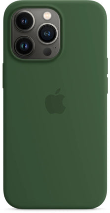 Apple iPhone 13 Pro siliconen hoesje met MagSafe – Klaver groen