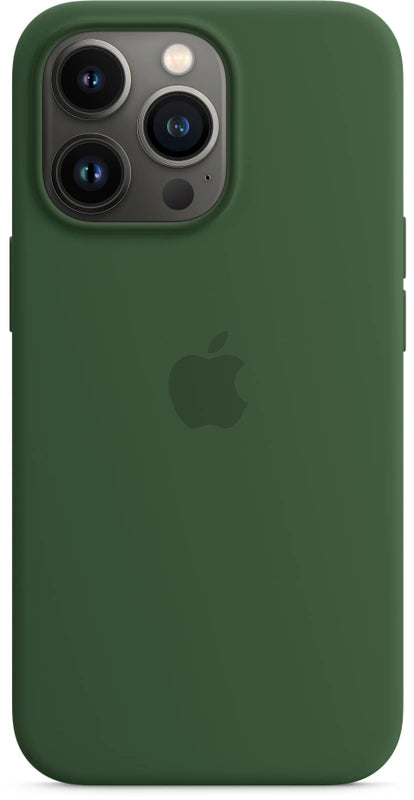 Apple iPhone 13 Pro siliconen hoesje met MagSafe – Klaver groen