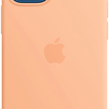 Apple iPhone 12 mini iPhone 12 mini Siliconenhoesje met MagSafe  – Cantaloupe