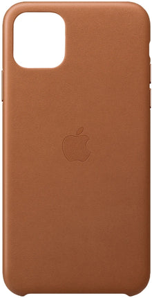 Apple iPhone 11 Pro Max Leather Case - Saddle Brown - BROWN