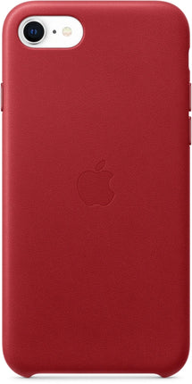 Apple Leren Hoesje voor iPhone SE (2020) – Rood
