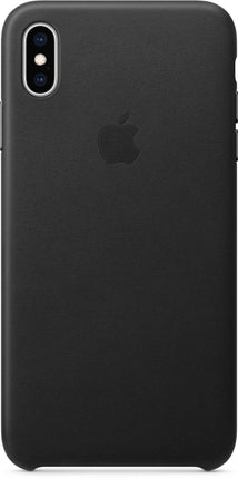 Apple Leather Case for iPhone Xs Max – Black