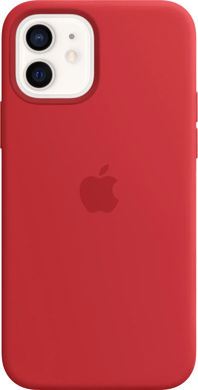 Apple iPhone 12/12 pro siliconen case - rood