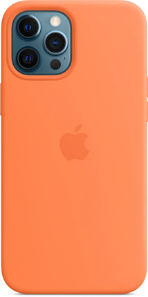 Apple iPhone 12 Pro Max Silicone hoesje met MagSafe – Kumquat (Oranje)